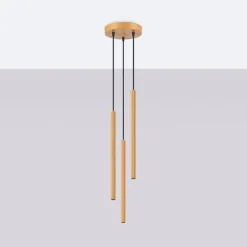 Lampa wisząca ARCHE 3P złota