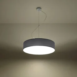 Lampa wisząca ARENA 45 szara