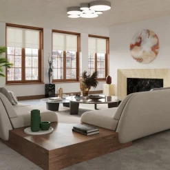 Lampa wisząca ARENA 45 szara