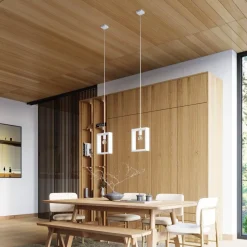 Lampa wisząca ARIES biała