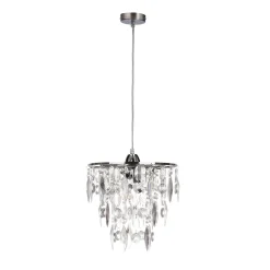 Lampa wisząca Armo chromowy 1x60W E27