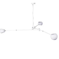 Lampa wisząca ASTRONOMY-3 biała 175 cm