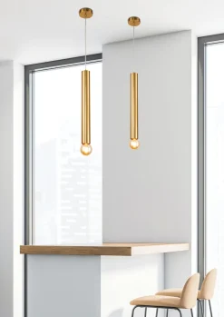 Lampa Wisząca Austin, Slim 500 mm Złoty