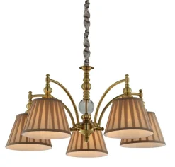 Lampa wisząca Austin 5x40W E14 patyna