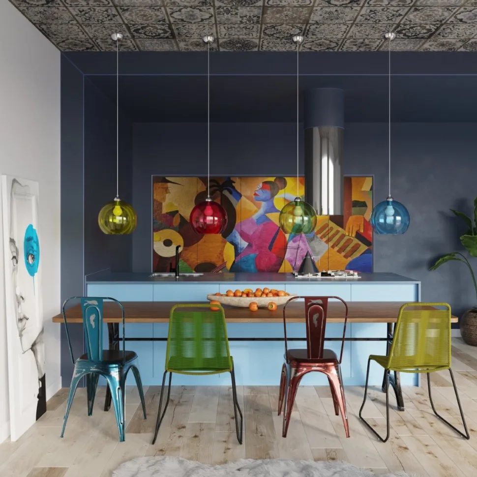 Lampa wisząca BALL biała