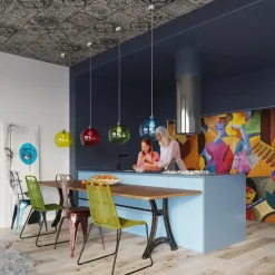 Lampa wisząca BALL grafit