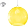 Lampa wisząca BALL żółta