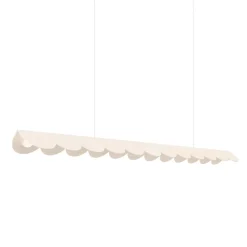 Lampa wisząca BISCUIT beżowa LED 4000K