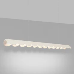 Lampa wisząca BISCUIT beżowa LED 4000K