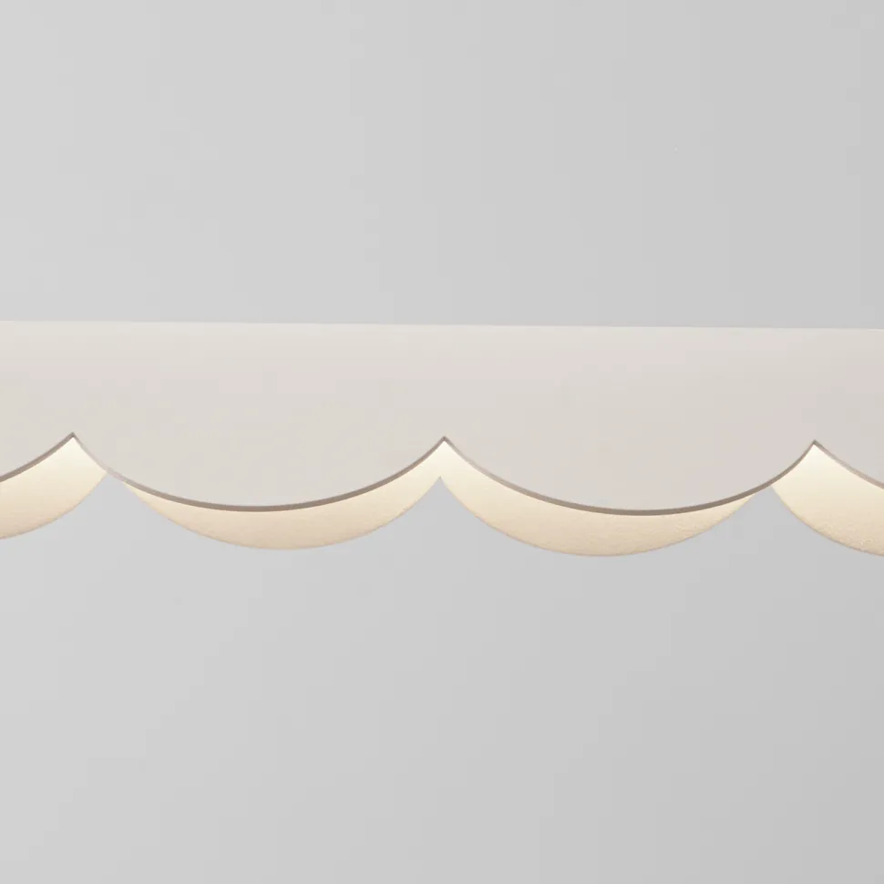 Lampa wisząca BISCUIT beżowa LED 4000K