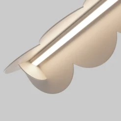 Lampa wisząca BISCUIT beżowa LED 4000K