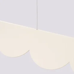 Lampa wisząca BISCUIT beżowa LED 4000K