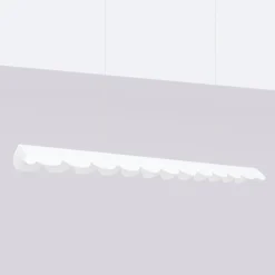 Lampa wisząca BISCUIT biała LED 3000K