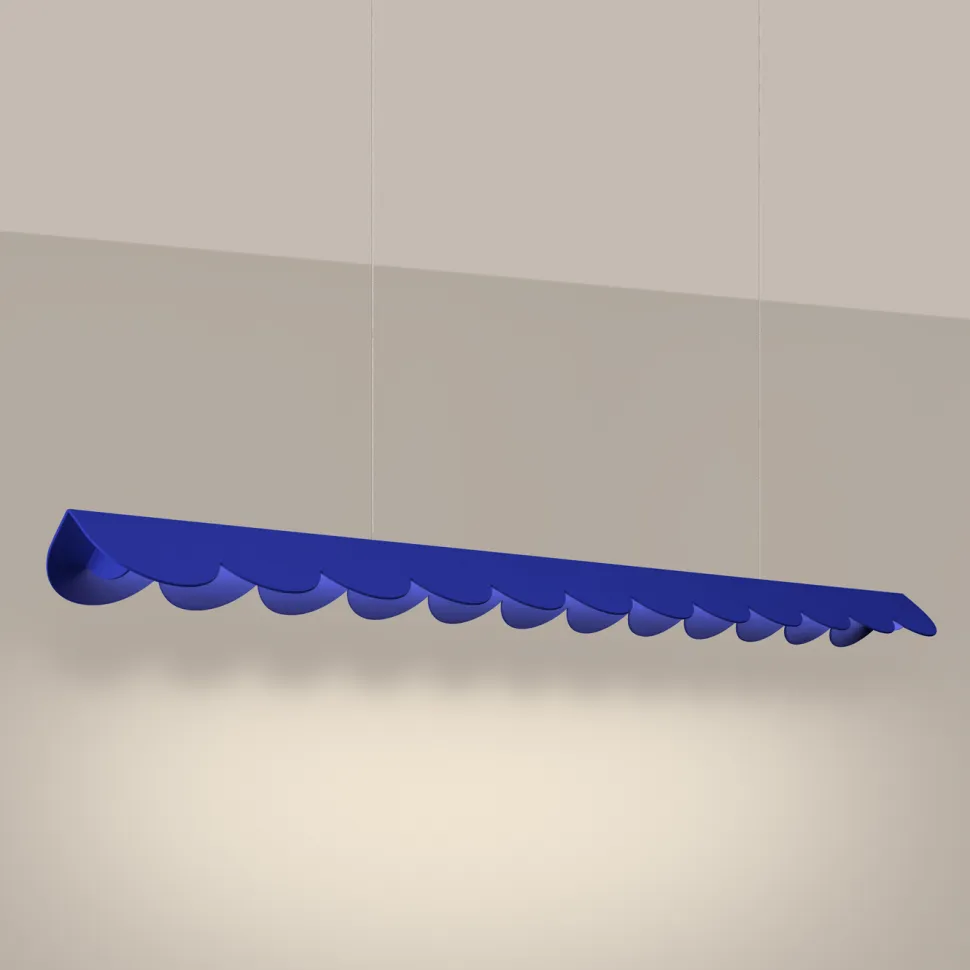 Lampa wisząca BISCUIT ultramaryna LED 3000K