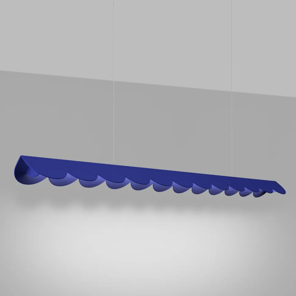 Lampa wisząca BISCUIT ultramaryna LED 4000K