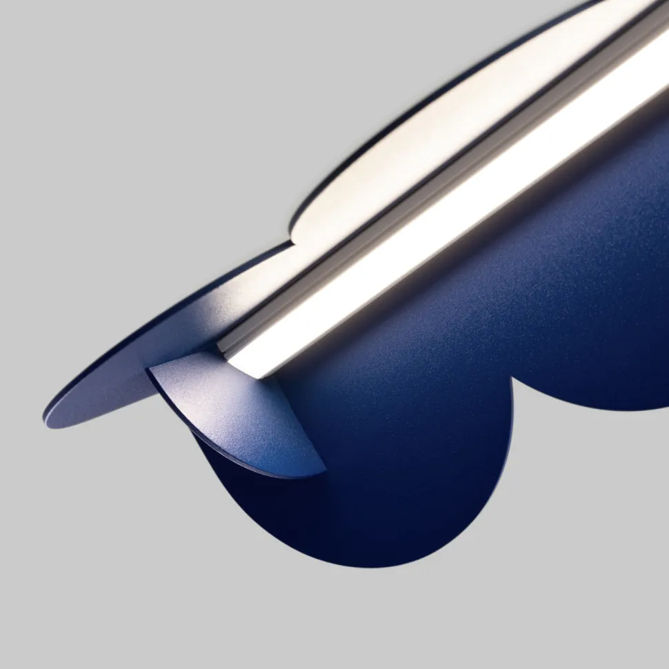 Lampa wisząca BISCUIT ultramaryna LED 4000K