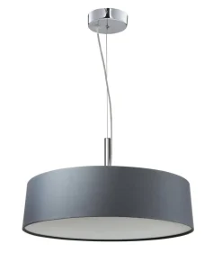 Lampa wisząca Blum 3x60W E27 srebrzysto szary