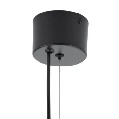 Lampa wisząca BOOM LED biało miedziana 35 cm