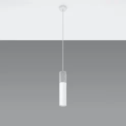 Lampa wisząca BORGIO 1 biały