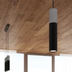 Lampa wisząca BORGIO 2 czarny