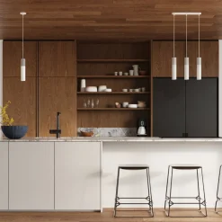 Lampa wisząca BORGIO 3P biały