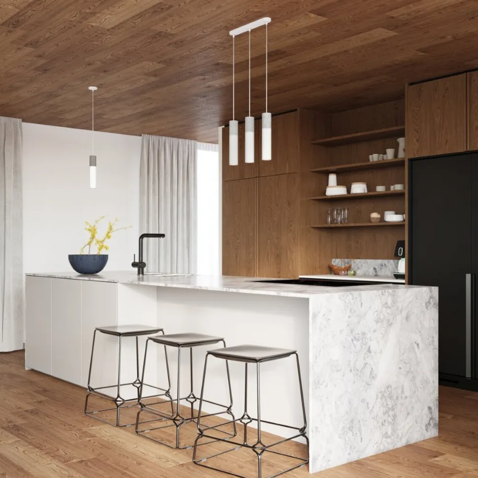 Lampa wisząca BORGIO 3P biały