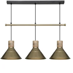 Lampa wisząca Bota złota