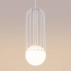 Lampa wisząca BRINA 1 biała