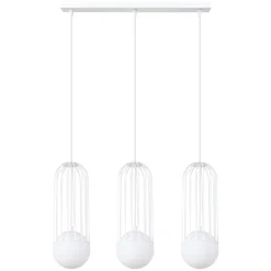 Lampa wisząca BRINA 3L biała