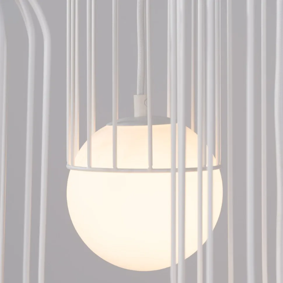 Lampa wisząca BRINA 3P biała