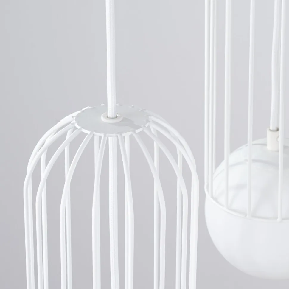 Lampa wisząca BRINA 3P biała