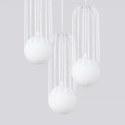 Lampa wisząca BRINA 3P biała