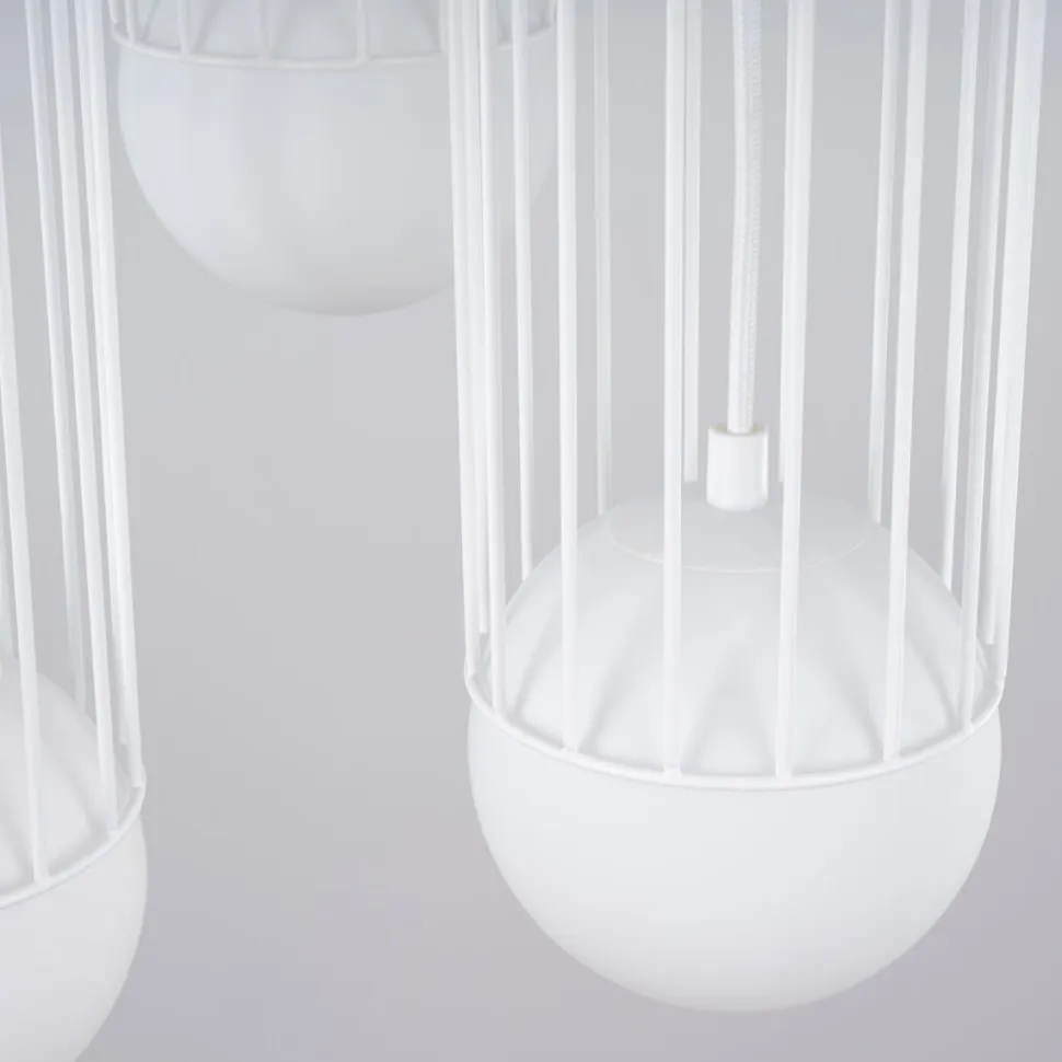 Lampa wisząca BRINA 3P biała