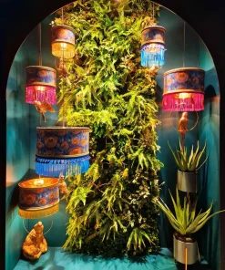 Lampa wisząca Carbonero N 3 35cm Las Plumas