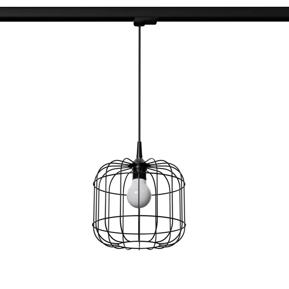 Lampa wisząca CELTA czarna E27 3000K 7,5W 620lm