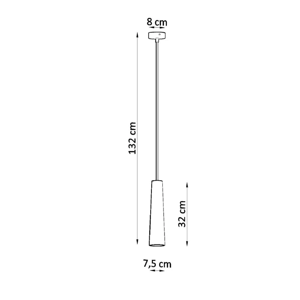 Lampa wisząca ceramiczna ELECTRA