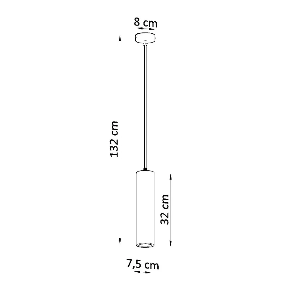 Lampa wisząca ceramiczna NANCY