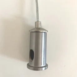 Lampa wisząca CIRCLE 40+60+60 LED nikielna 1 podsufitce