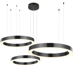 Lampa wisząca CIRCLE 60+80+100 LED TYTAN  na 1 podsufitce