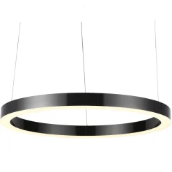 Lampa wisząca CIRCLE 120 LED tytan  szczotkowany 120 cm