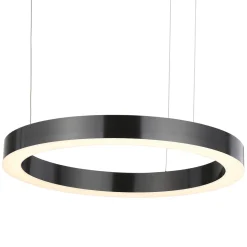 Lampa wisząca CIRCLE 60+80 LED tytanowa na 1 podsufitce