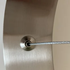 Lampa wisząca CIRCLE 40 LED nikiel szczotkowany 40 cm