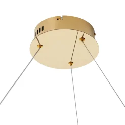 Lampa wisząca CIRCLE SLIM 60 LED złoty  60 cm