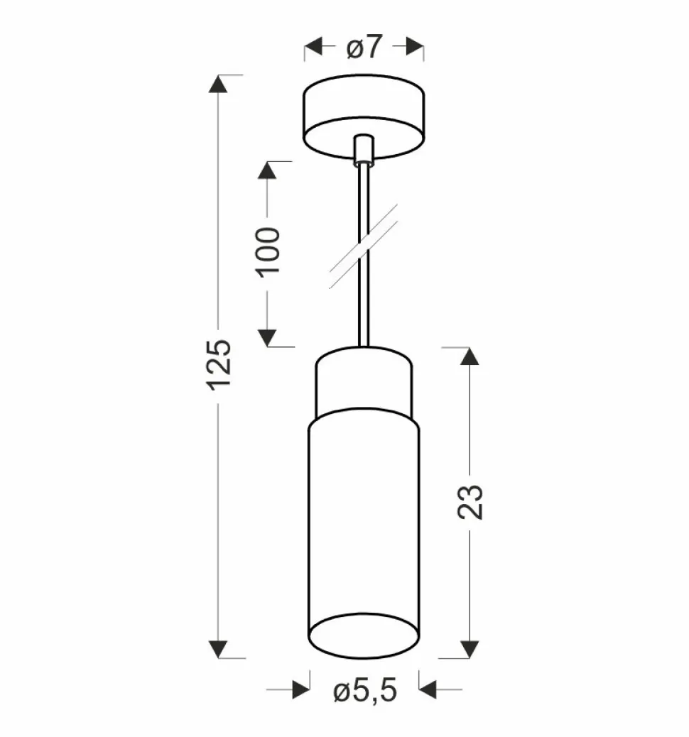 Lampa wisząca Claro czarny 1x15W GU10 klosz czarny+drewniany