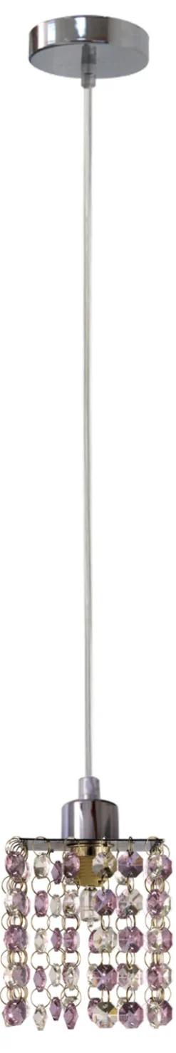Lampa wisząca Classic 1x40W G9 fioletowy