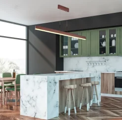 Lampa wisząca Coconut 100x8 28W LED  brązowy 4000K