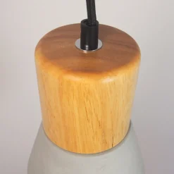 Lampa wisząca CONCRETE czarny beton 12 cm