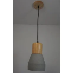 Lampa wisząca CONCRETE szary beton 12 cm