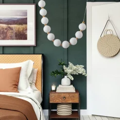 Lampa wisząca CORALLI S biało-mosiężna