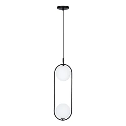 Lampa wisząca Cordel 2x28W G9 czarny